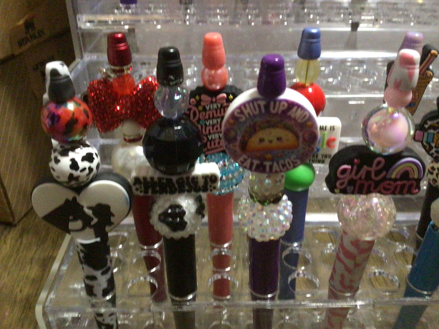 Custom beadable pen