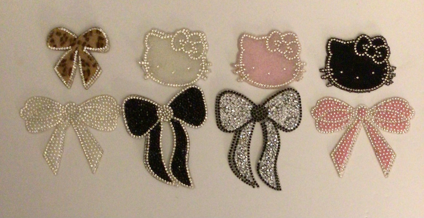 Diamond iron on patches