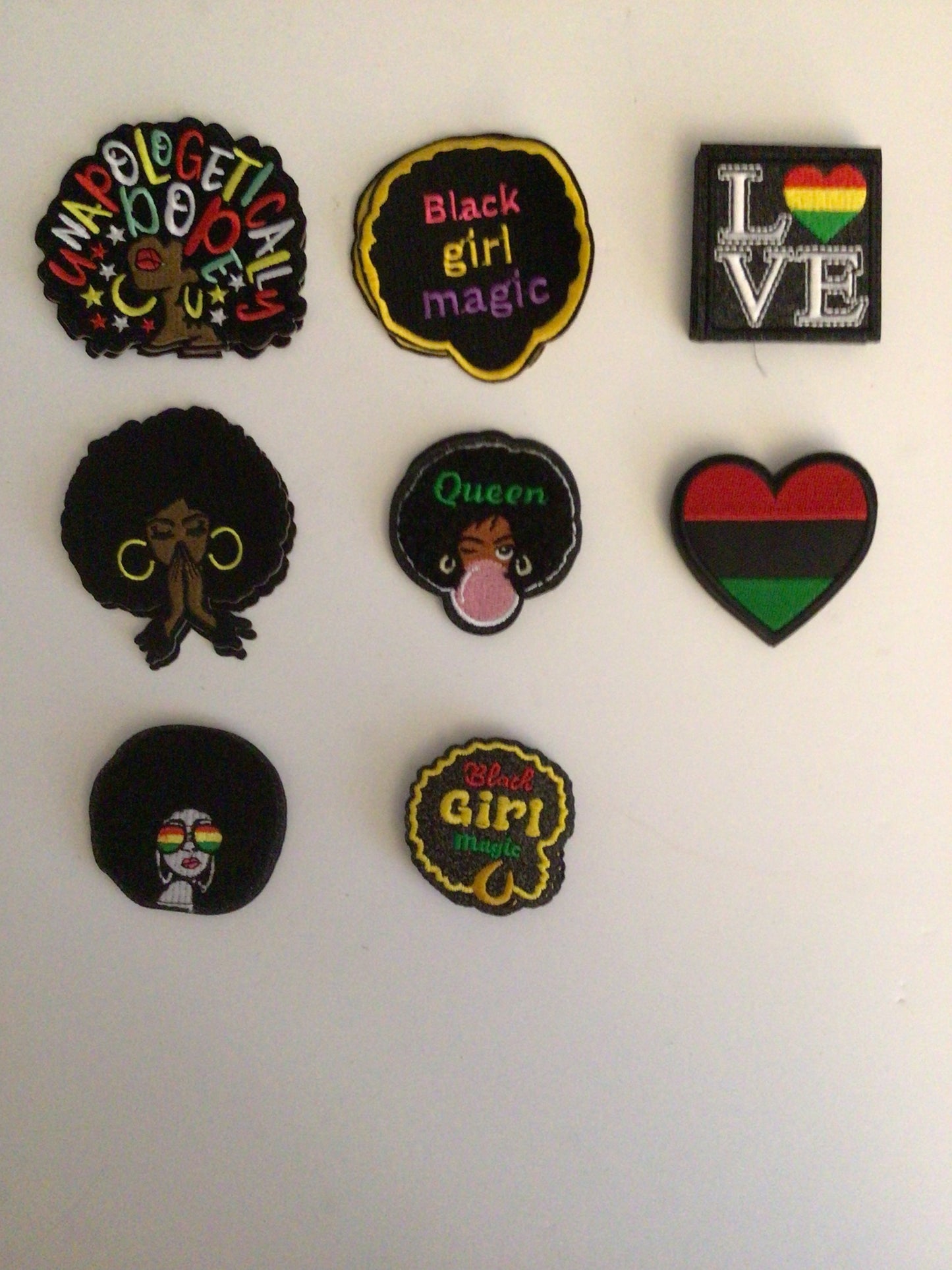Black girl magic patches