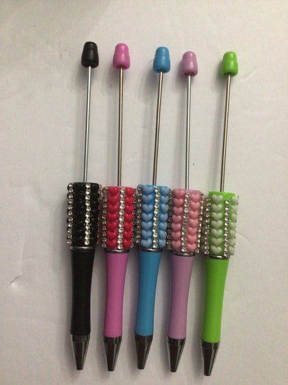 Custom beadable pen