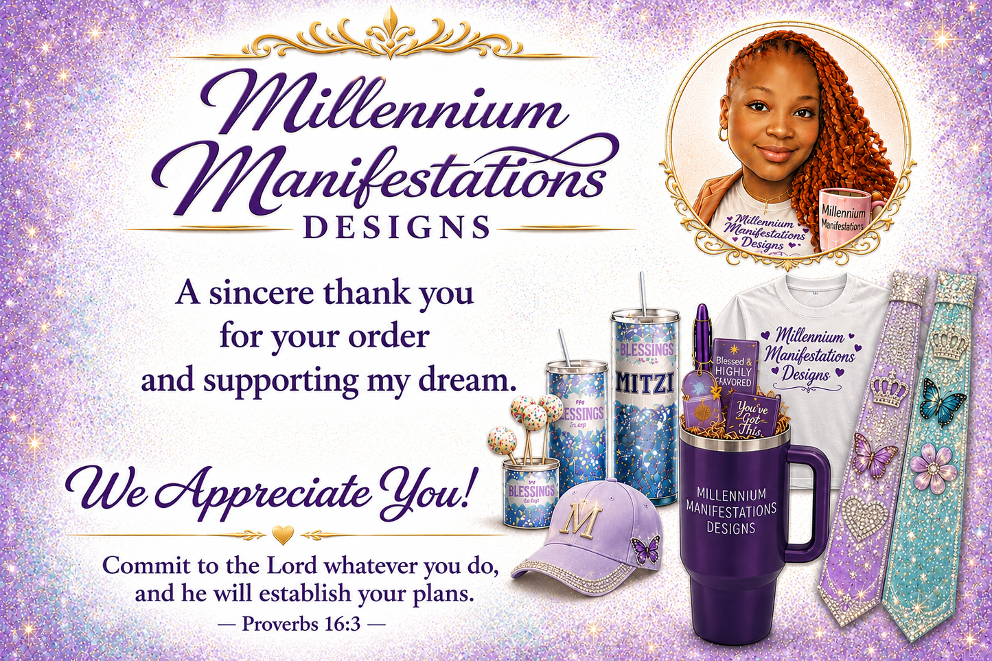 Custom Thank you cards