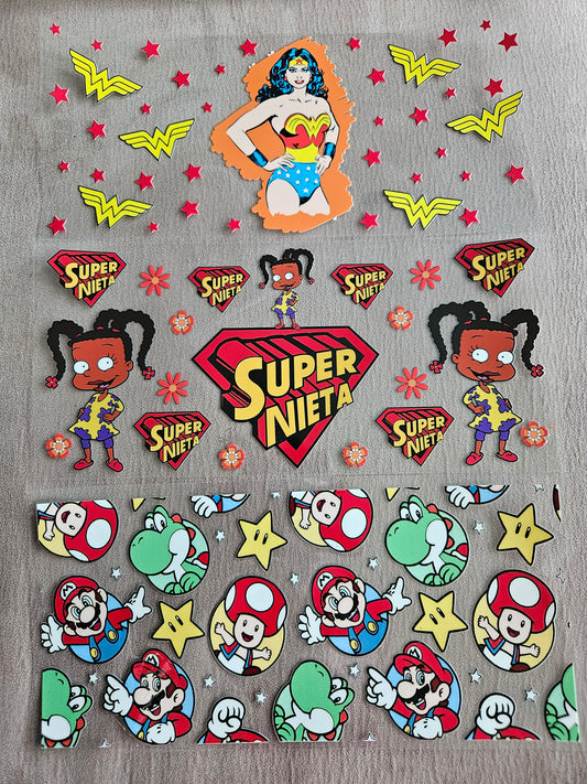 Uvdtf wrap