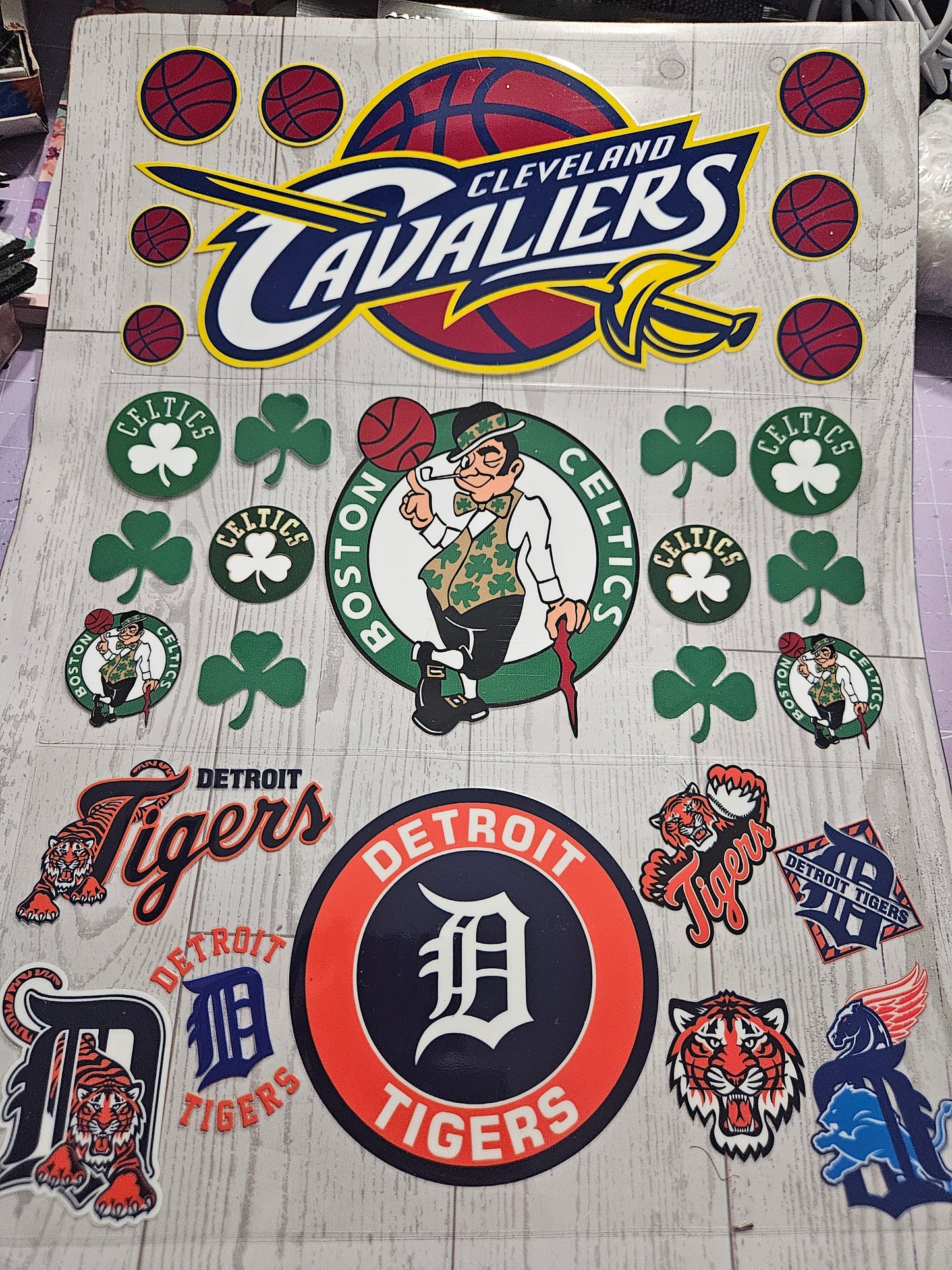 Baseball/Basketball UVDTF Wraps