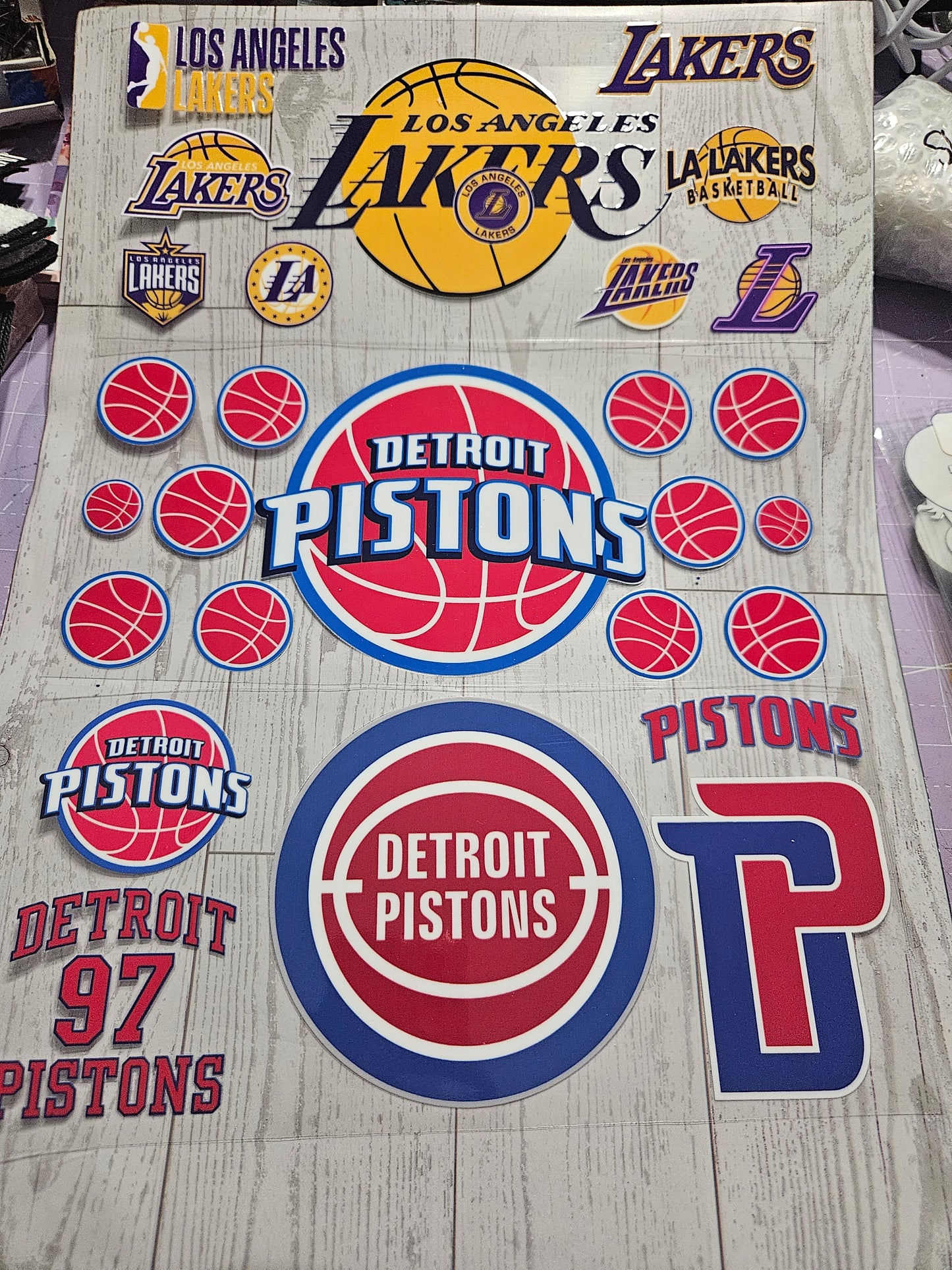 Baseball/Basketball UVDTF Wraps