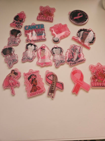 Acrylic charm bundle 5pcs (random)
