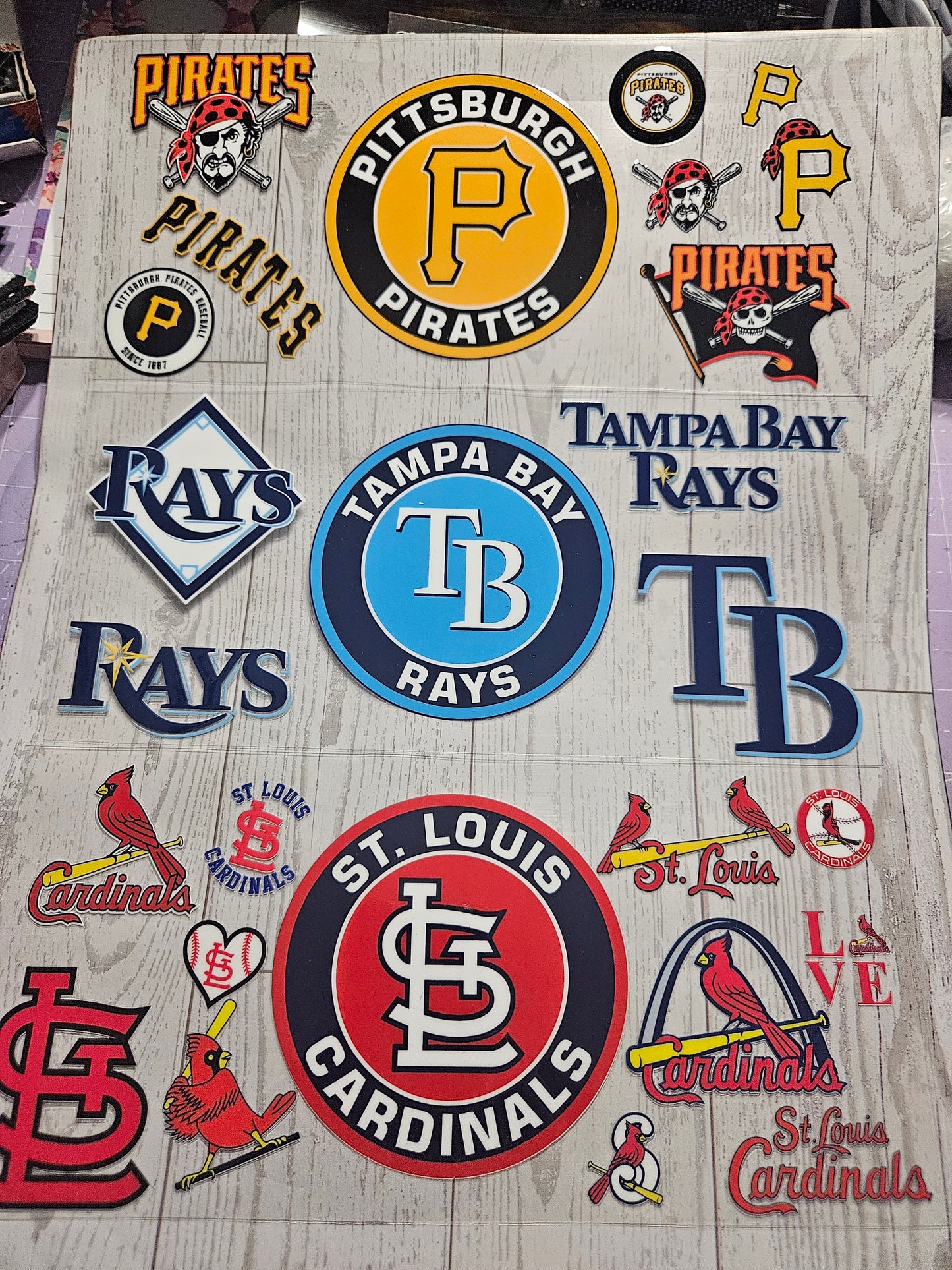 Baseball/Basketball UVDTF Wraps
