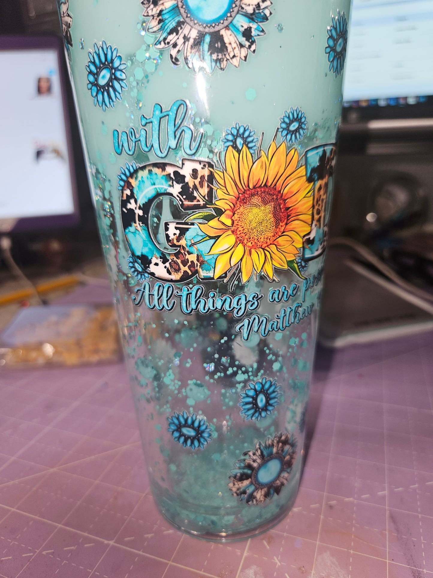 PreMade tumblers and libby glass cans.