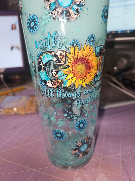 PreMade tumblers and libby glass cans.