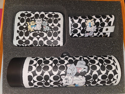 Tumbler wallet set