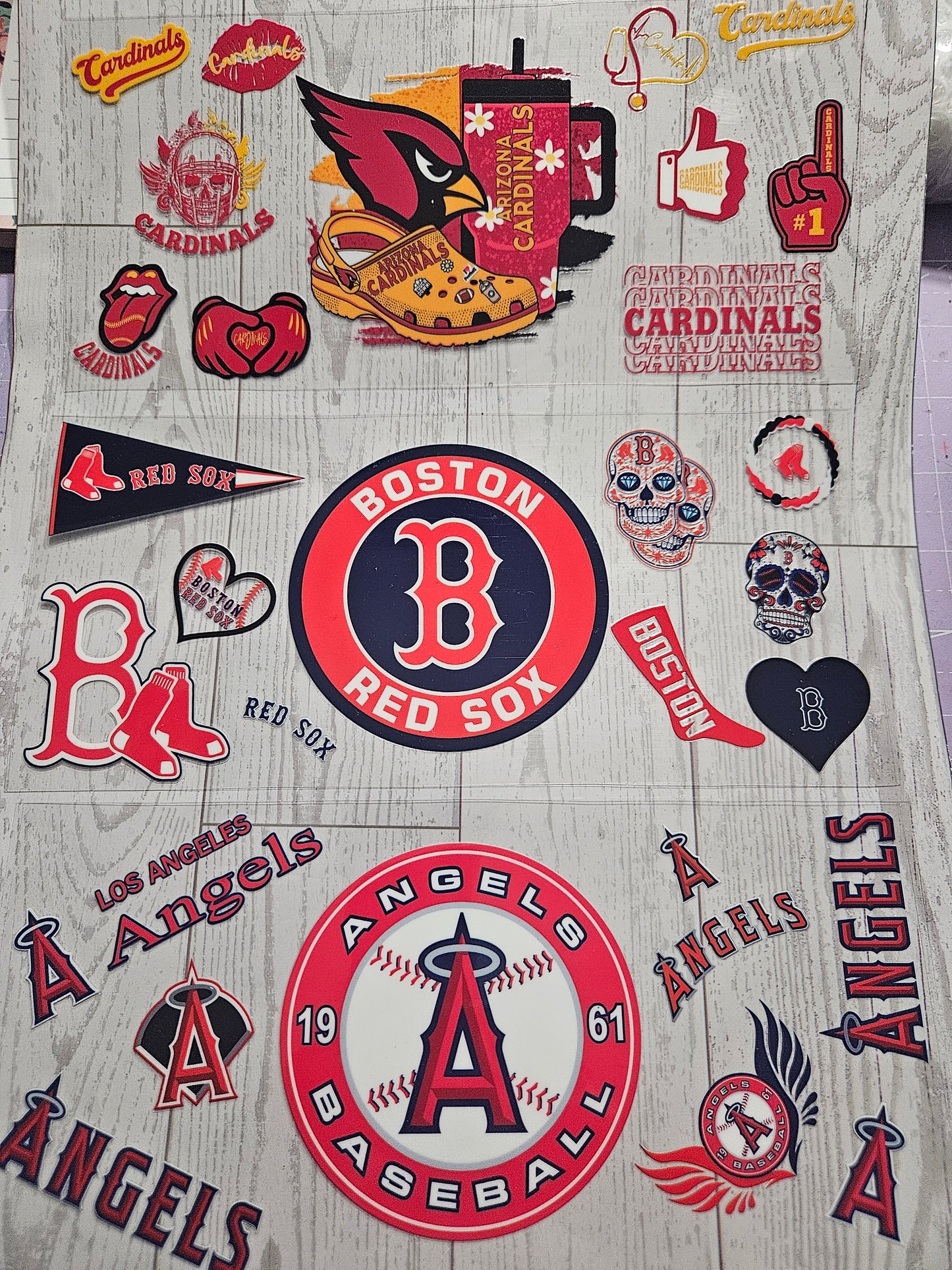 Baseball/Basketball UVDTF Wraps