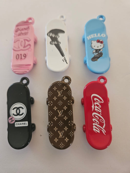 Skateboard charms