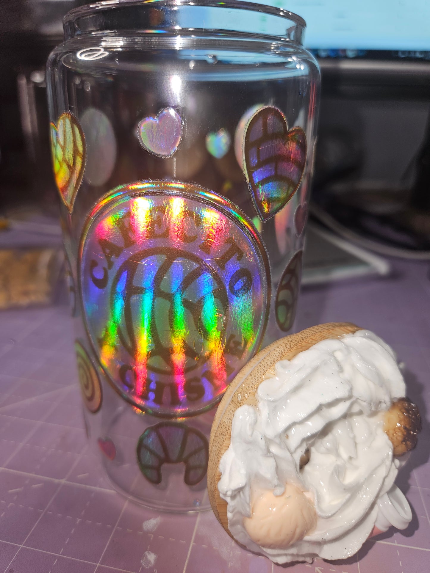 PreMade tumblers and libby glass cans.
