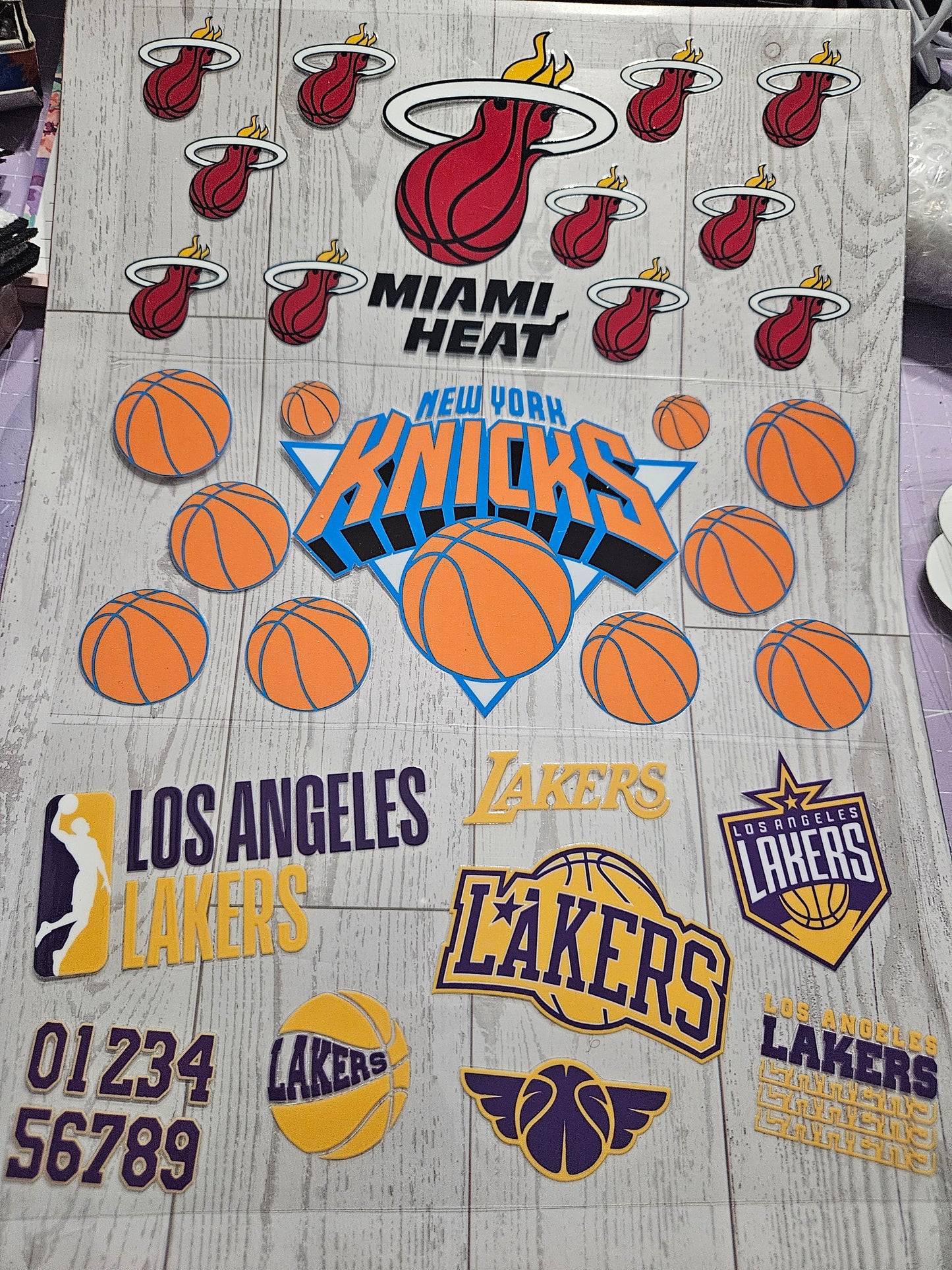 Baseball/Basketball UVDTF Wraps