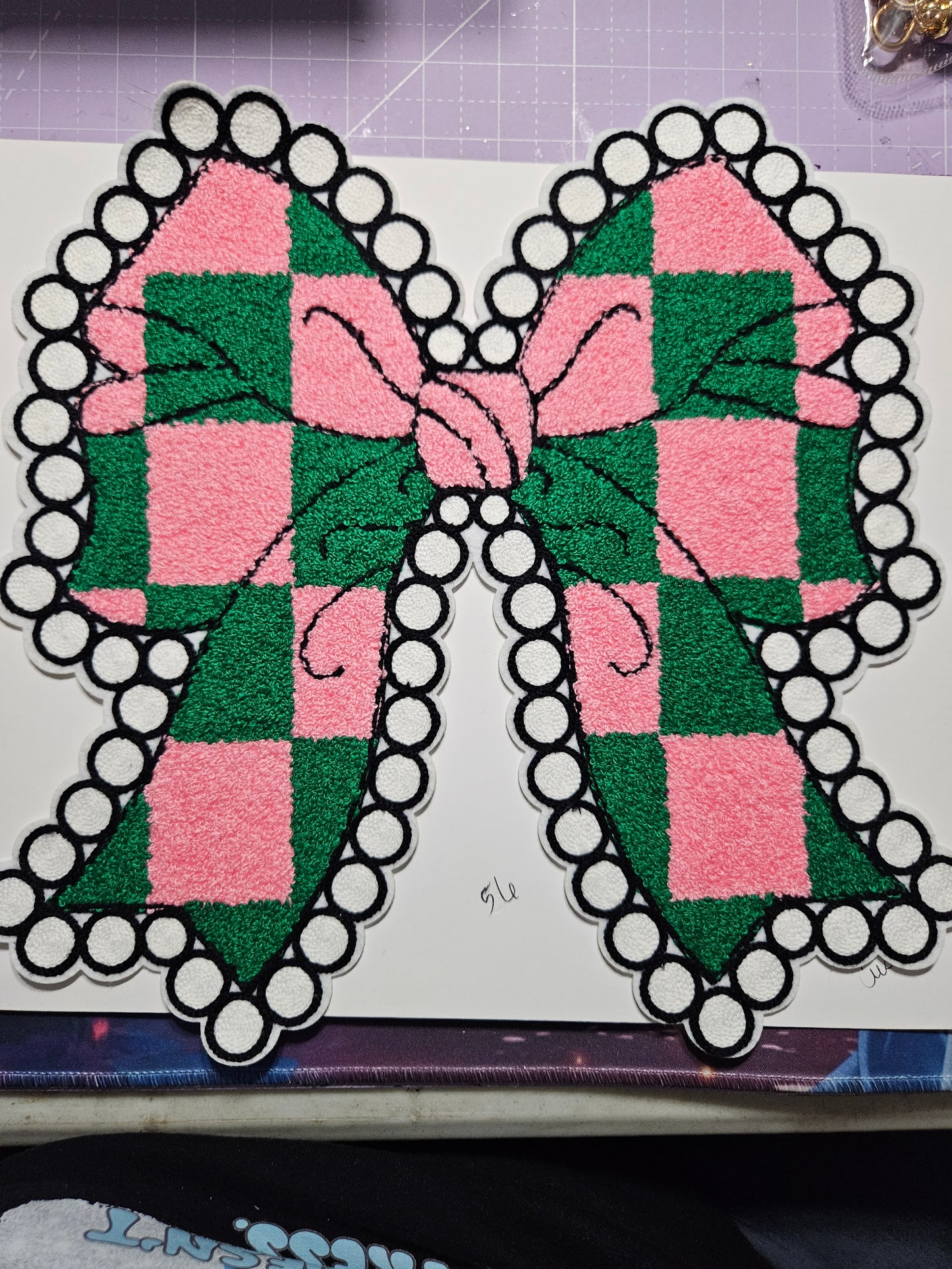 Love Pink and Green patch