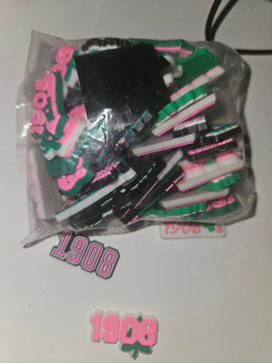 Rubber flatbacks 5pcs